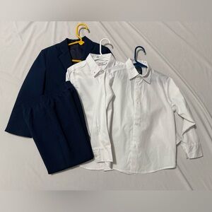 Nautica Suit Classic White and Navy Kids Set
